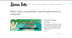 Desktop Screenshot of lanafox.com